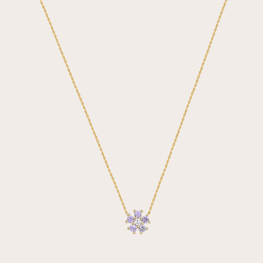 Collana Daisy ORO lilla