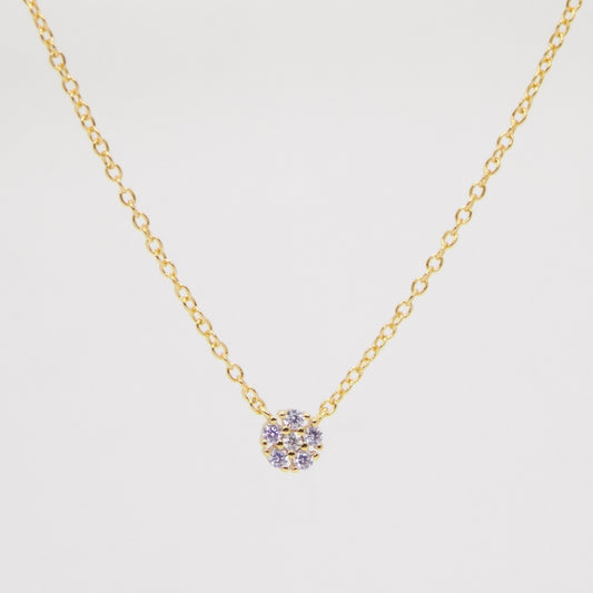 Collana Daisy ORO lilla (PREORDINE)