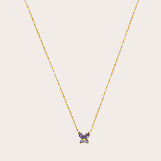 Collana Fairy ORO viola