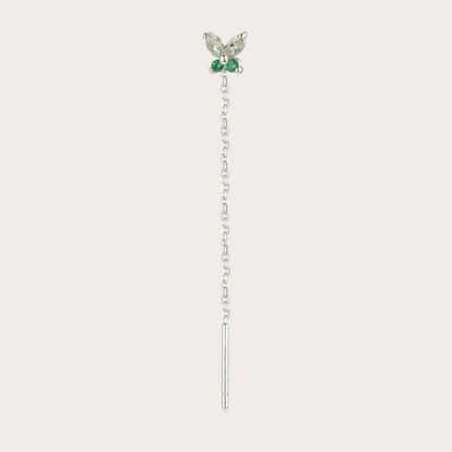 Orecchini Fairy ARGENTO verde