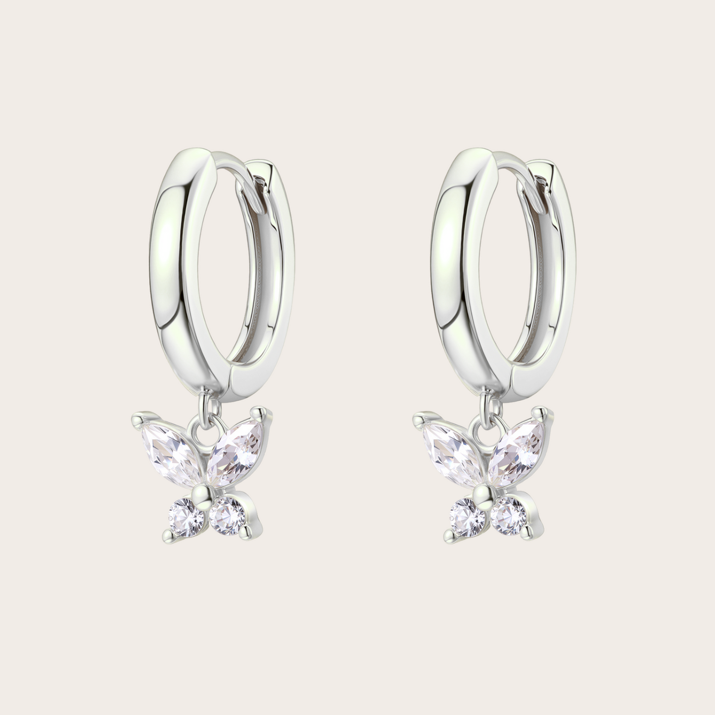 Hoops Fairy ARGENTO trasparente