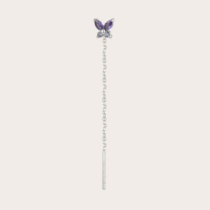 Orecchini Catenina Fairy ARGENTO viola