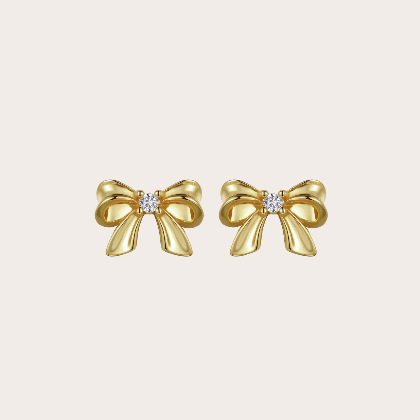 Lizzie Mandler Fine Jewelry Orecchino a bottone in oro giallo 18kt con