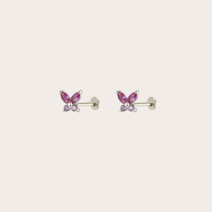Orecchini Fairy lobo ARGENTO rosa