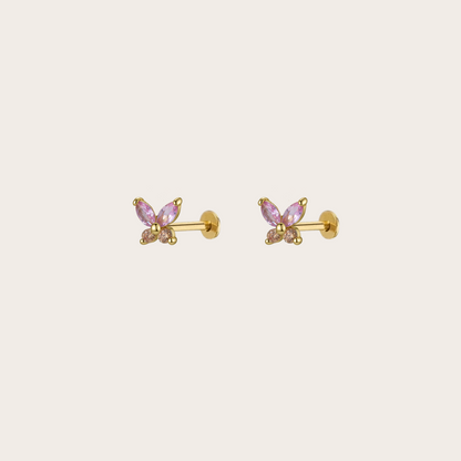 Orecchini Fairy lobo ORO rosa e rame