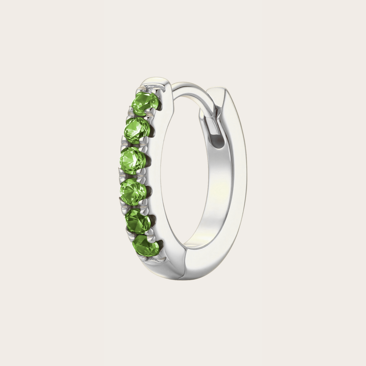 Hoops Infinity ARGENTO verde oliva