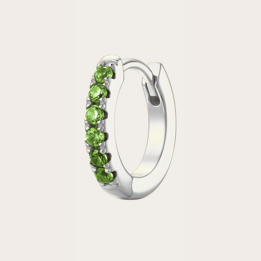Hoops Infinity ARGENTO verde oliva