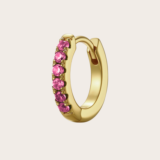 Hoops Infinity ORO rosa medio