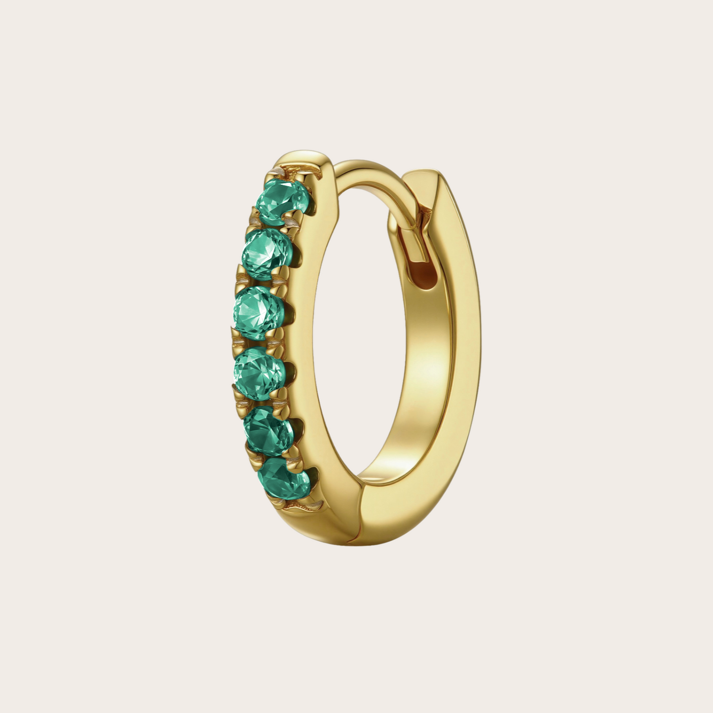 Hoops Infinity ORO verde acqua