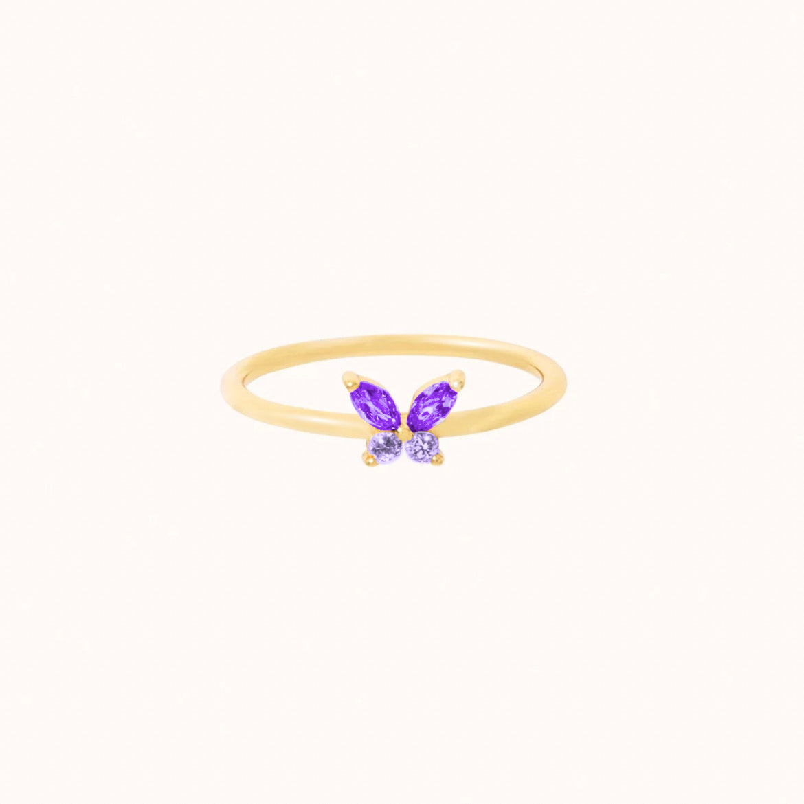 Anello Fairy ORO viola (PREORDINE)