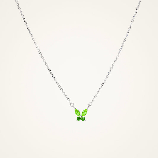 Collana Fairy ARGENTO verde (PREORDINE)