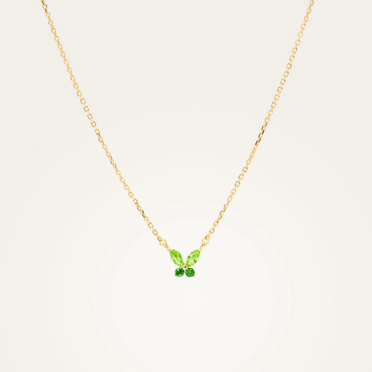 Collana Fairy ORO verde