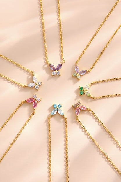 Collana Fairy ARGENTO azzurra