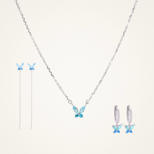 Set Fairy azzurro ARGENTO azzurro (PREORDINE)