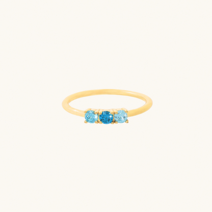 Anello Dreamy ORO azzurro