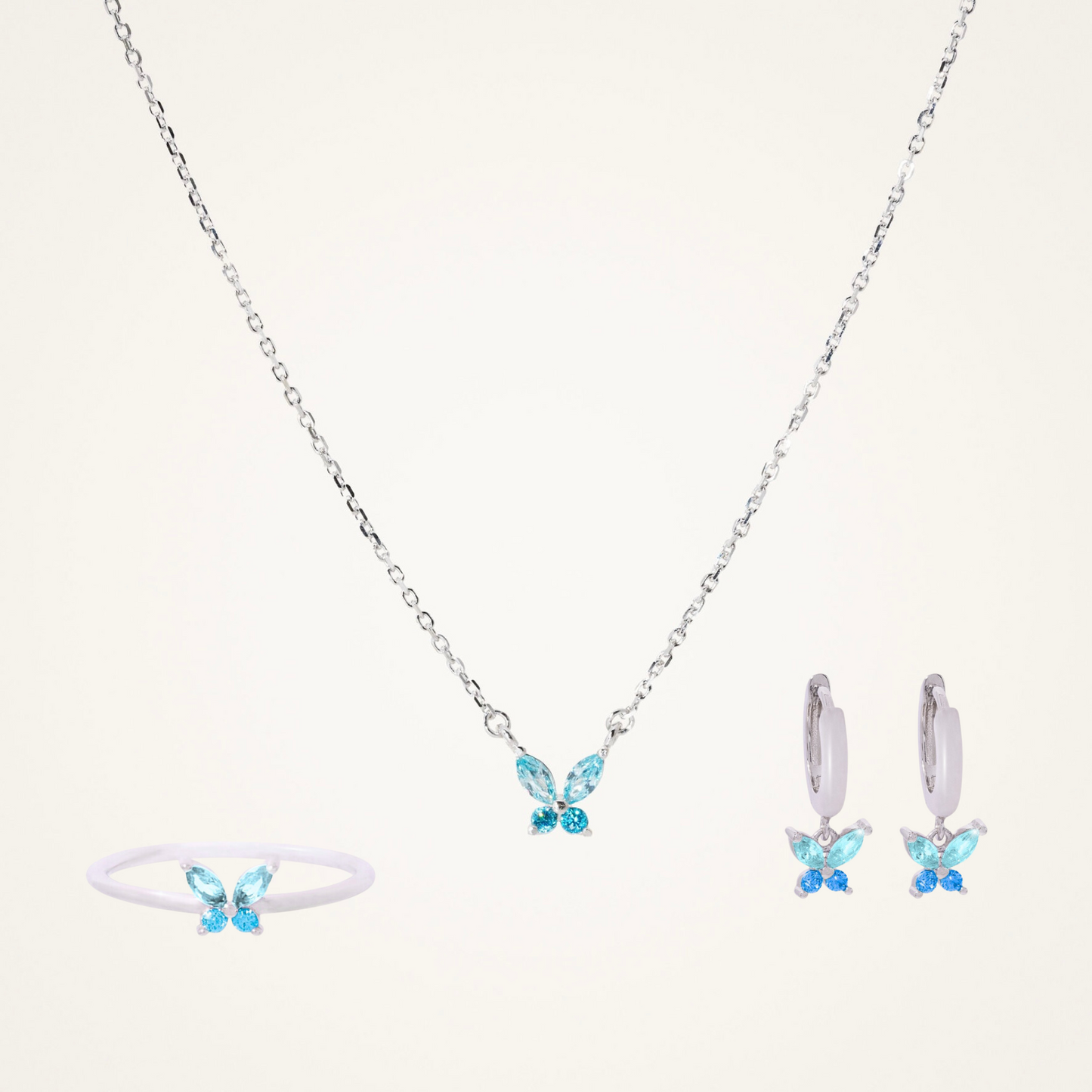 Set Fairy argento azzurro (PREORDINE)